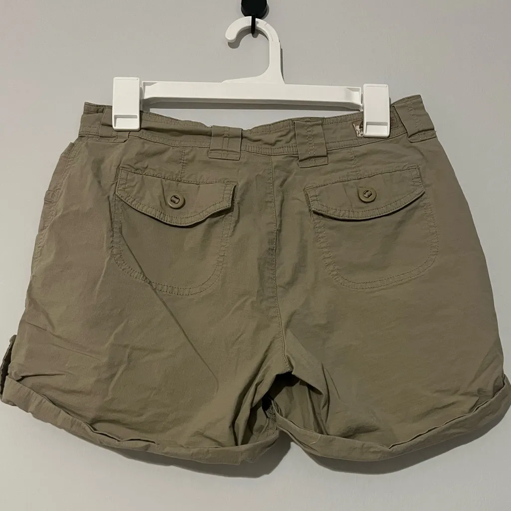 VTG Nike ACG‎ Hiking Shorts Size 4 Tan - Image 4