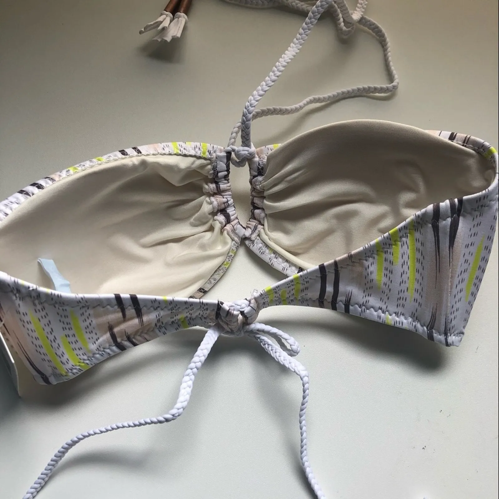 Eberjey Dream Catcher Cora Multi Bikini Top NWT Size Small - Image 12