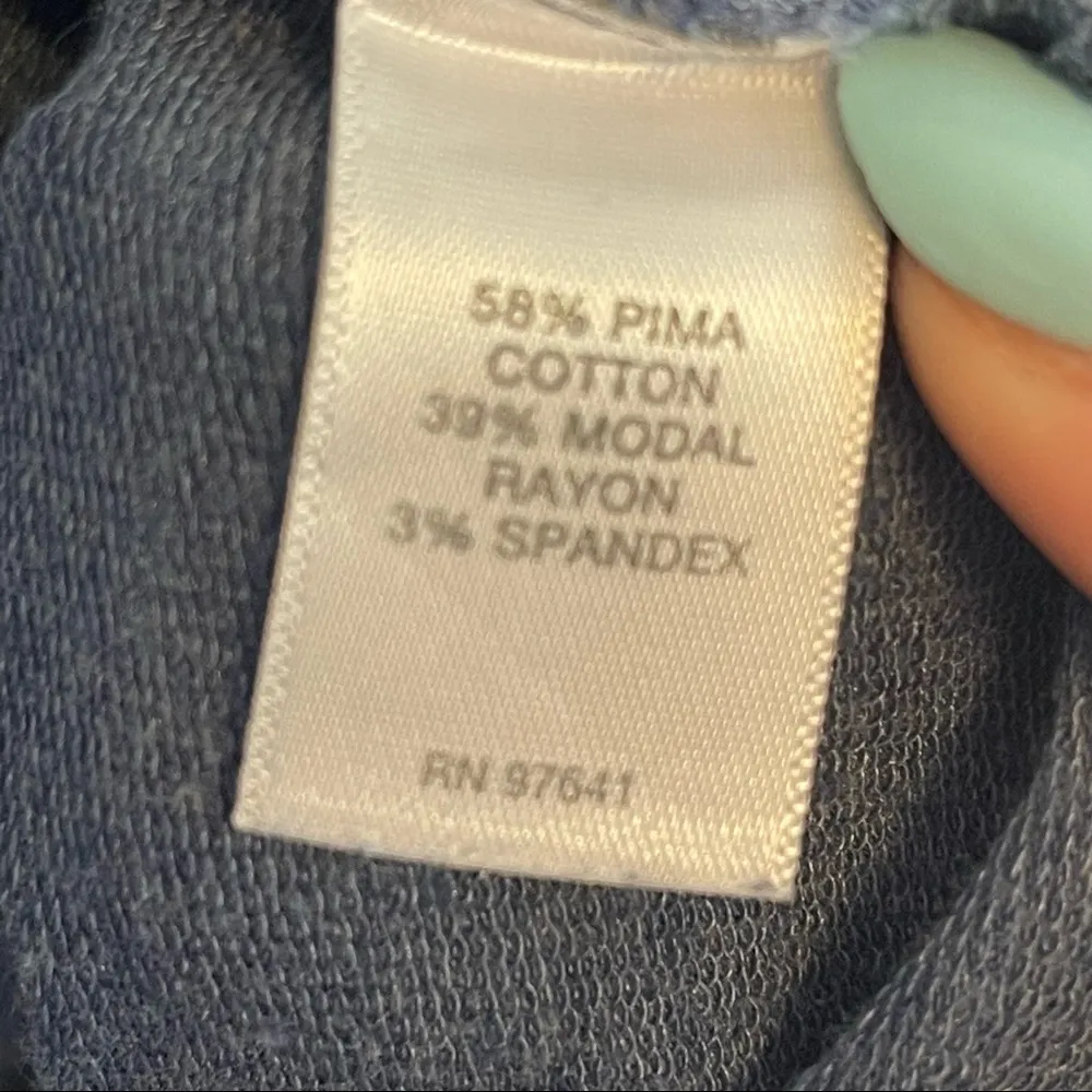 J. Jill Pure Jill Blue Long Sleeve Tunic Dress with Pockets Size Extra Small - Image 8