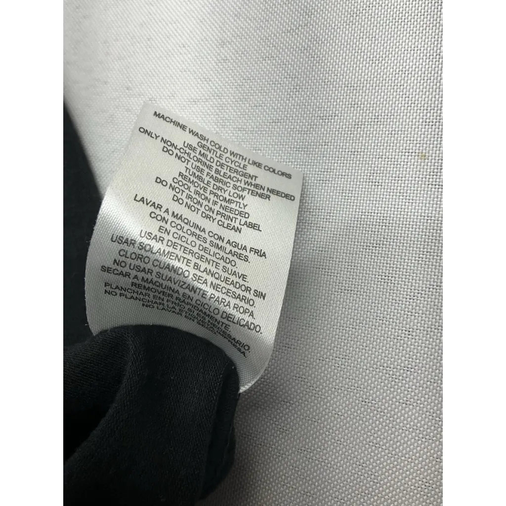 Womans 32 Degree Heat Long Sleeve Pullover T Shirt Large Black Crew Neck - Image 5