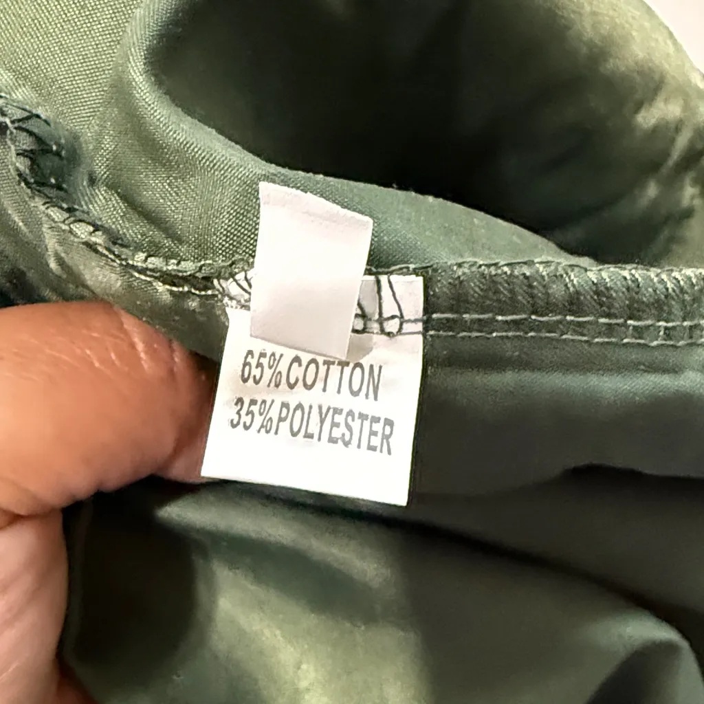 Chic Dark Green Women's Jumpsuit Size M - Image 8