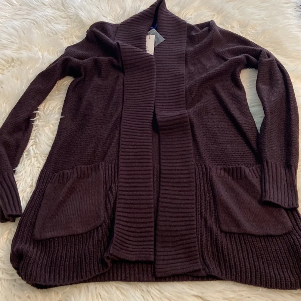 Apt. 9  Cardigan Sweater V-Neck Knit size L brand new length 32” bust 36” - Image 9