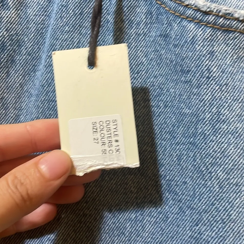 Womens New ROLLA’S Duster High Rise Slim Medium
Wash Vintage Denim Jeans Blue Size 27 - Image 4