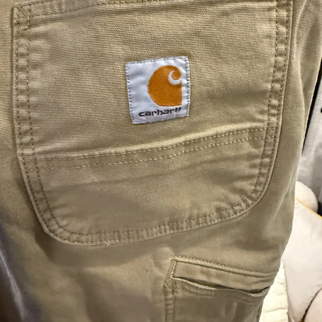 Carhartt Men's Khaki Chinos - Image 4