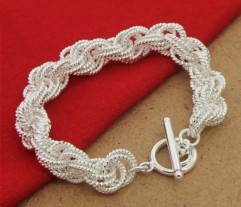 925  Plated Link Chain Bracelet - Image 2