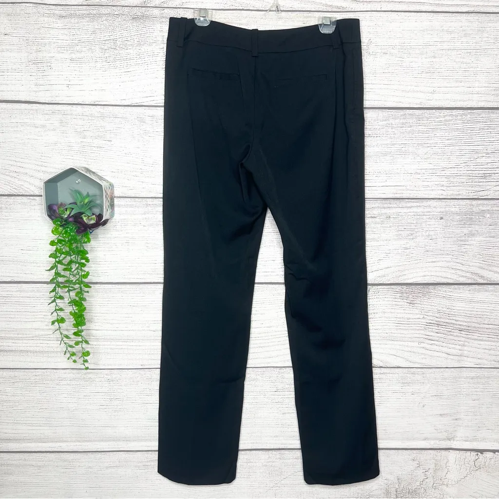 Merona Black Stretch Dress Pants Size 10 Classic Fit Office Trousers - Image 4