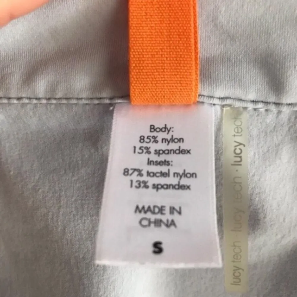 Lucy Activewear Athletic Jacket Blue Small - Image 6