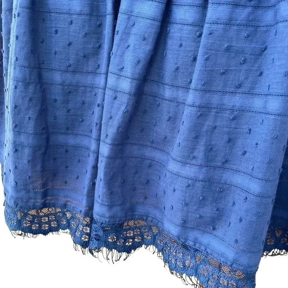 Endless Rose Blue Tiered Dress Lace - Image 2