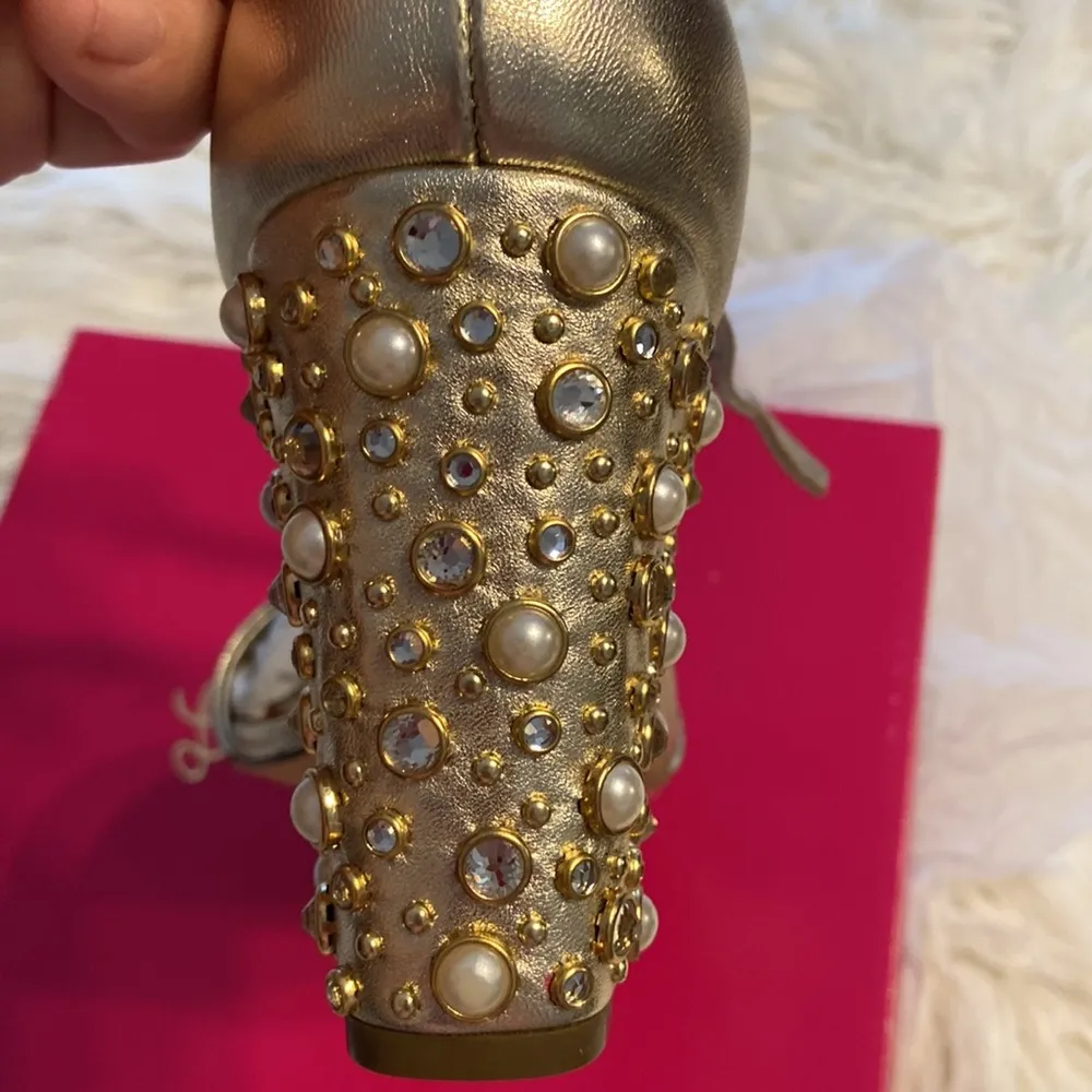 Lilly Pulitzer Embellished Amber Lynn Sandals size 9 brand new with box - Image 11