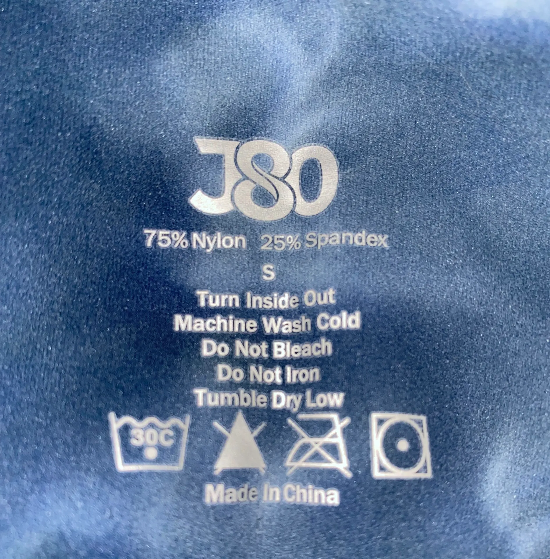 J80 Fit Washed Dye Leggings - Image 6