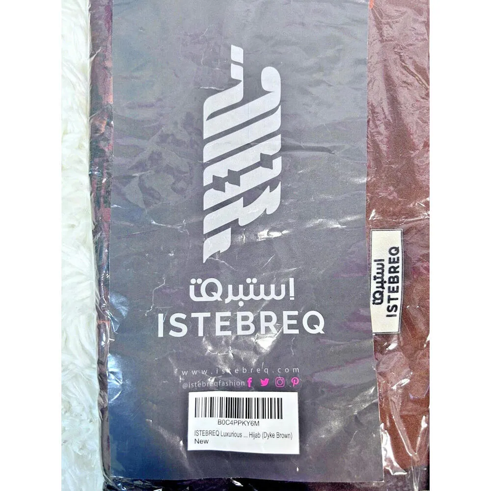 ISTEBREQ Luxurious Silk Scarf Head Cover for Women Quality Red - Image 3