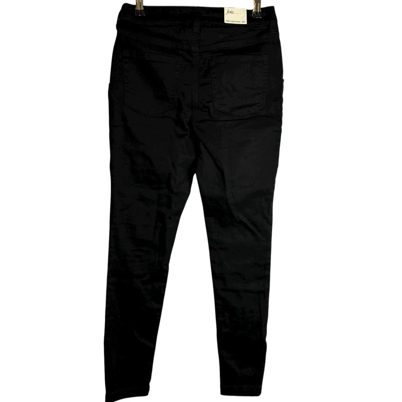 Joie Contemporary Moto Ankle Zip Skinny Jeans 4/27 Black JEI669CO $228 MSRP Punk - Image 9