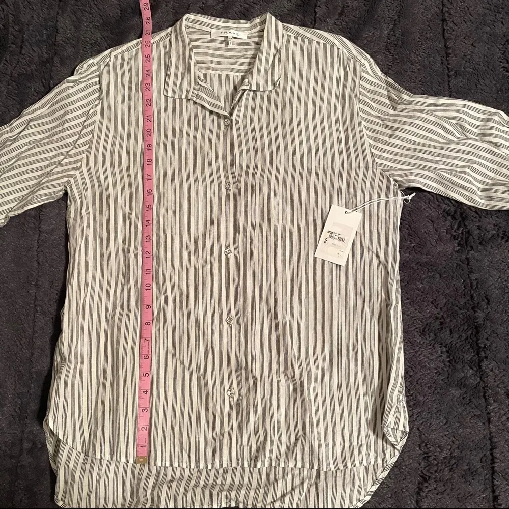 Women’s Frame Long Sleeve Button Down Shirt - Image 15