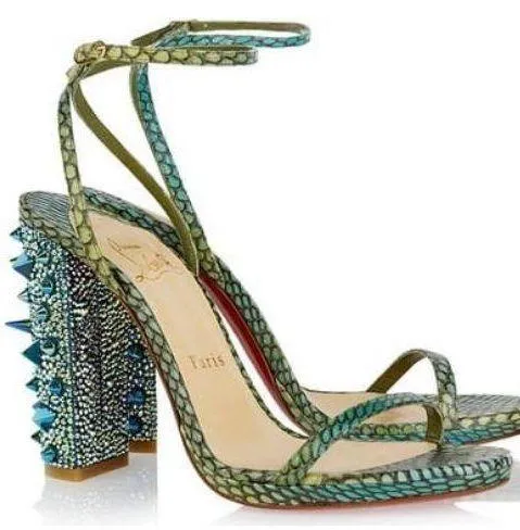Christian Louboutin Brand New  Palace 120 Swarovski Crystal Sandals - Image 4