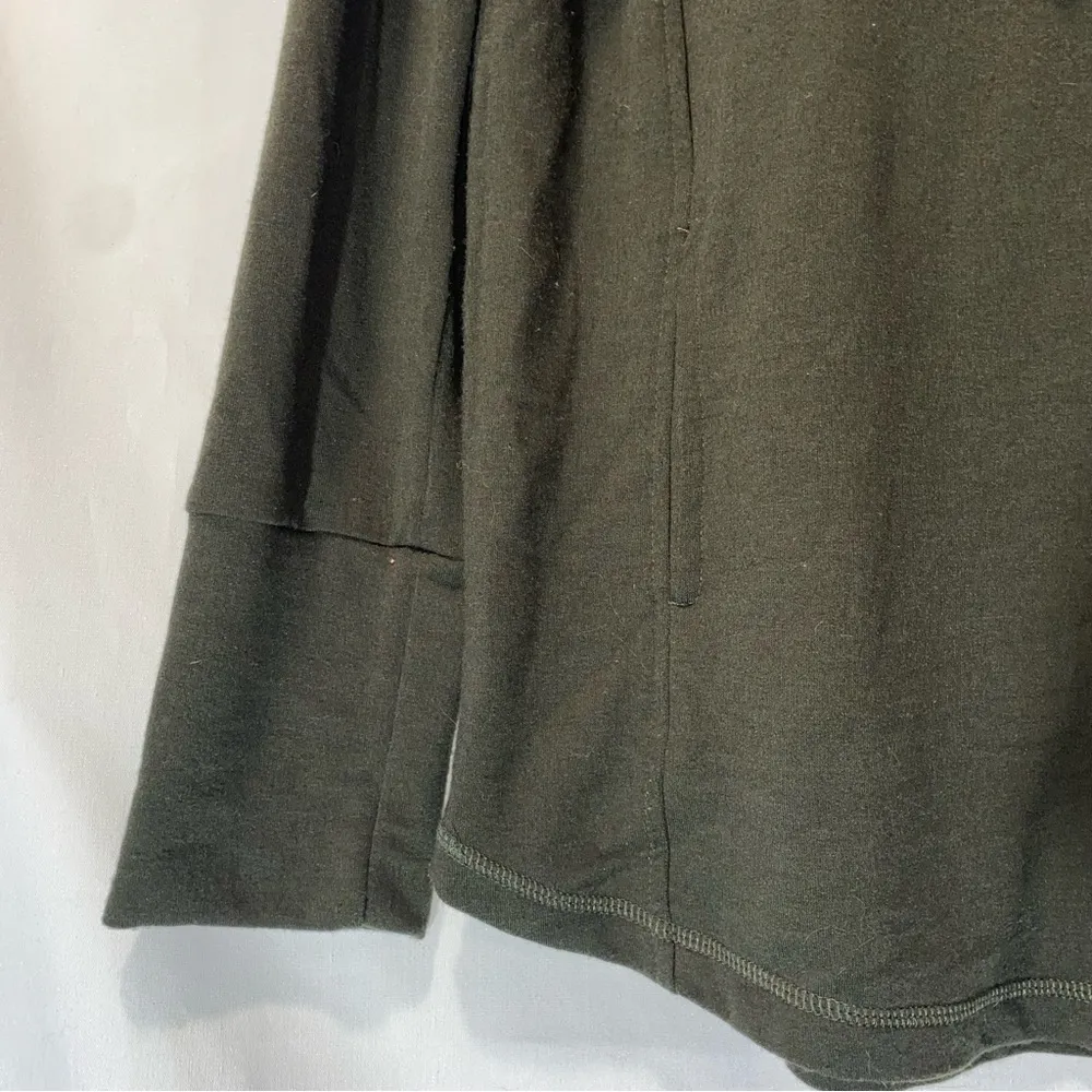 Staccato Green Cowl-Neck Top Women’s Medium - Image 3