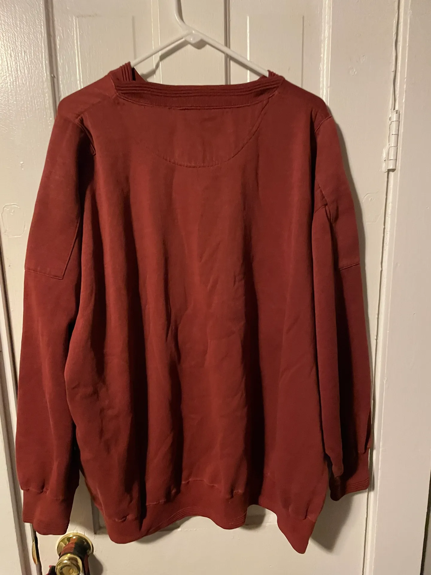 Crewneck Red Size 3X - Image 5