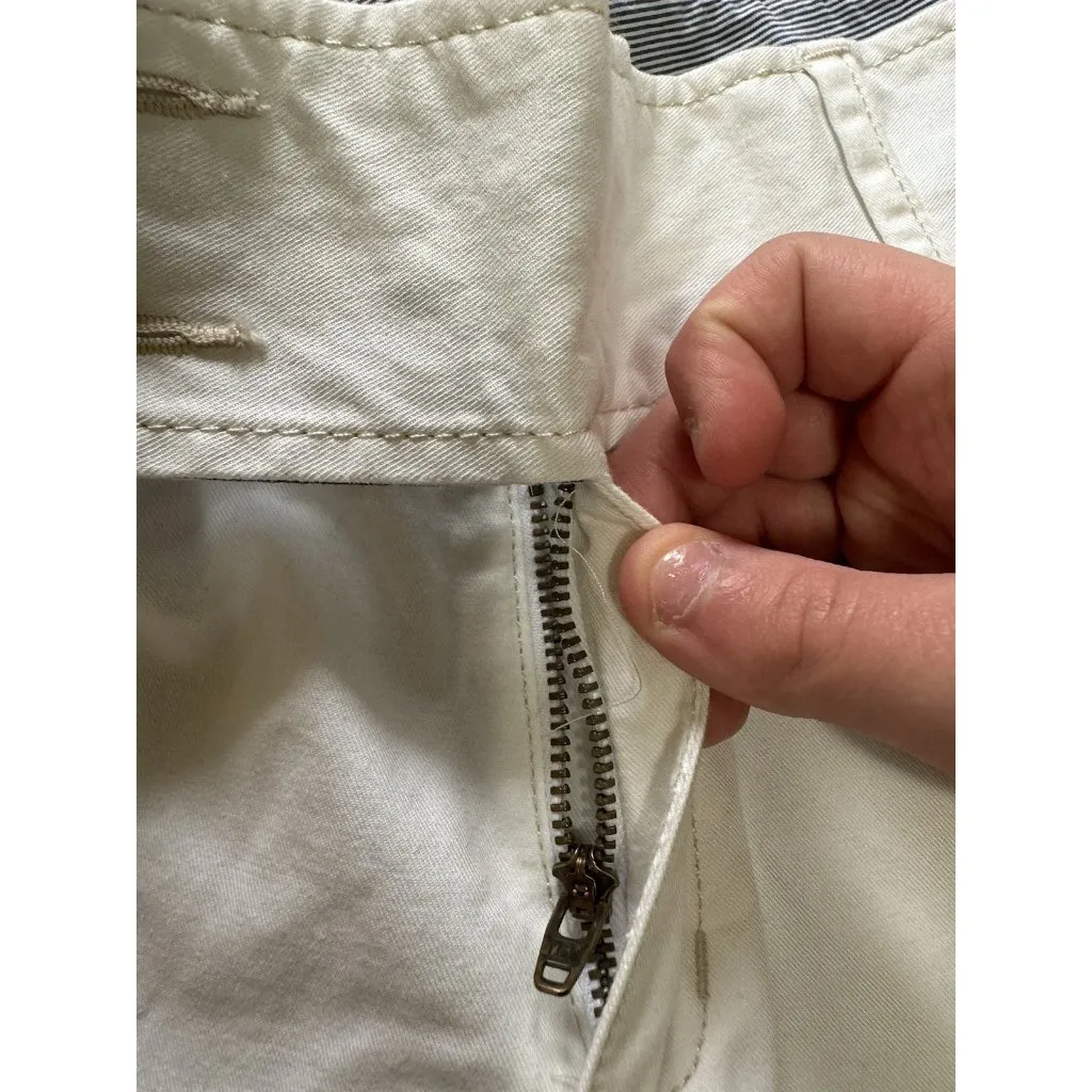 Eddie Bauer Shorts Women 8 Beige Vashon Fit Bermuda Cotton Stretch Casual‎ Beach - Image 6