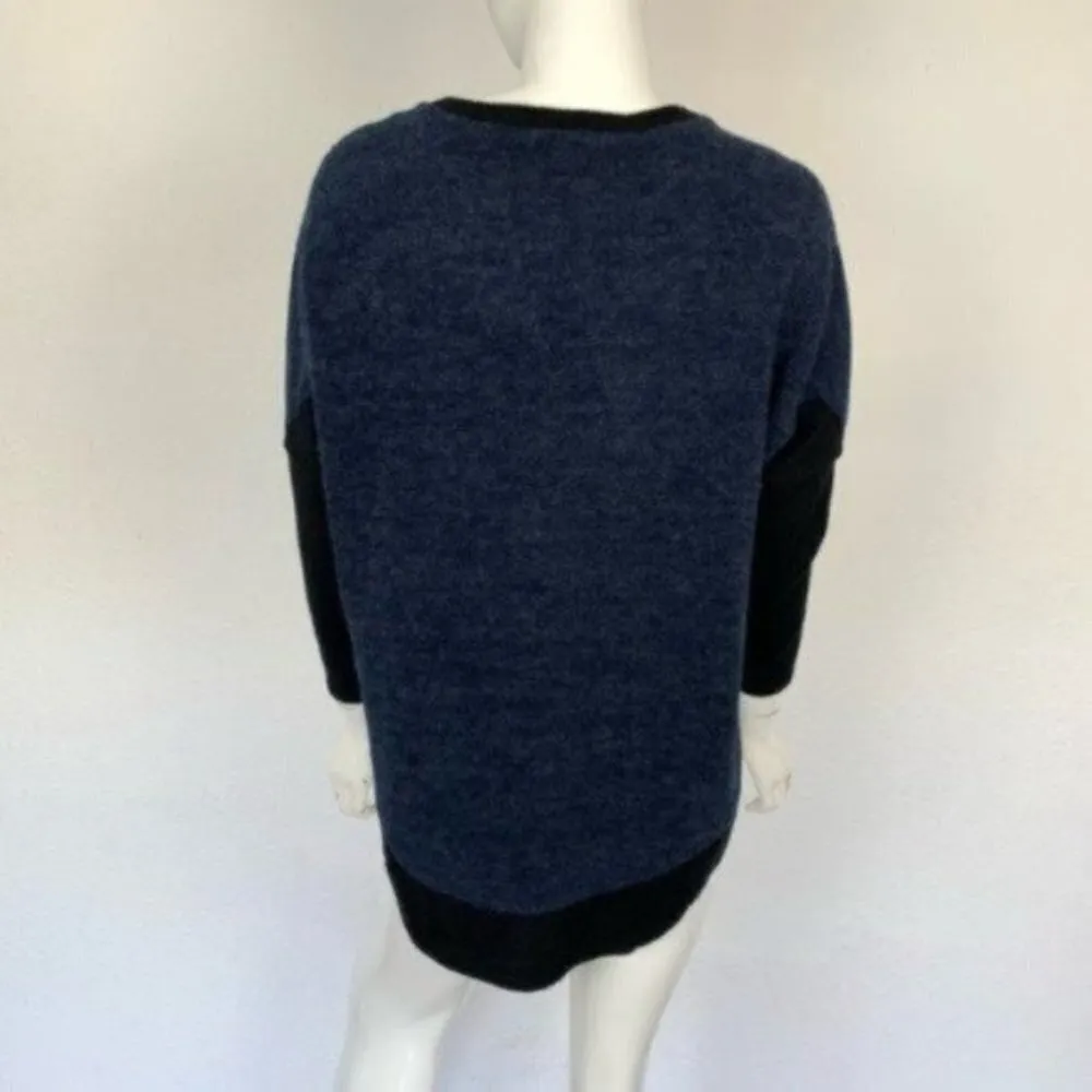 Sanctuary‎ Sweater Small Blue Black Asymmetrical - Image 4