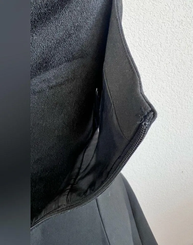 Elizabeth and James Fit and Flare Dress in Black Size 2 - Image 13