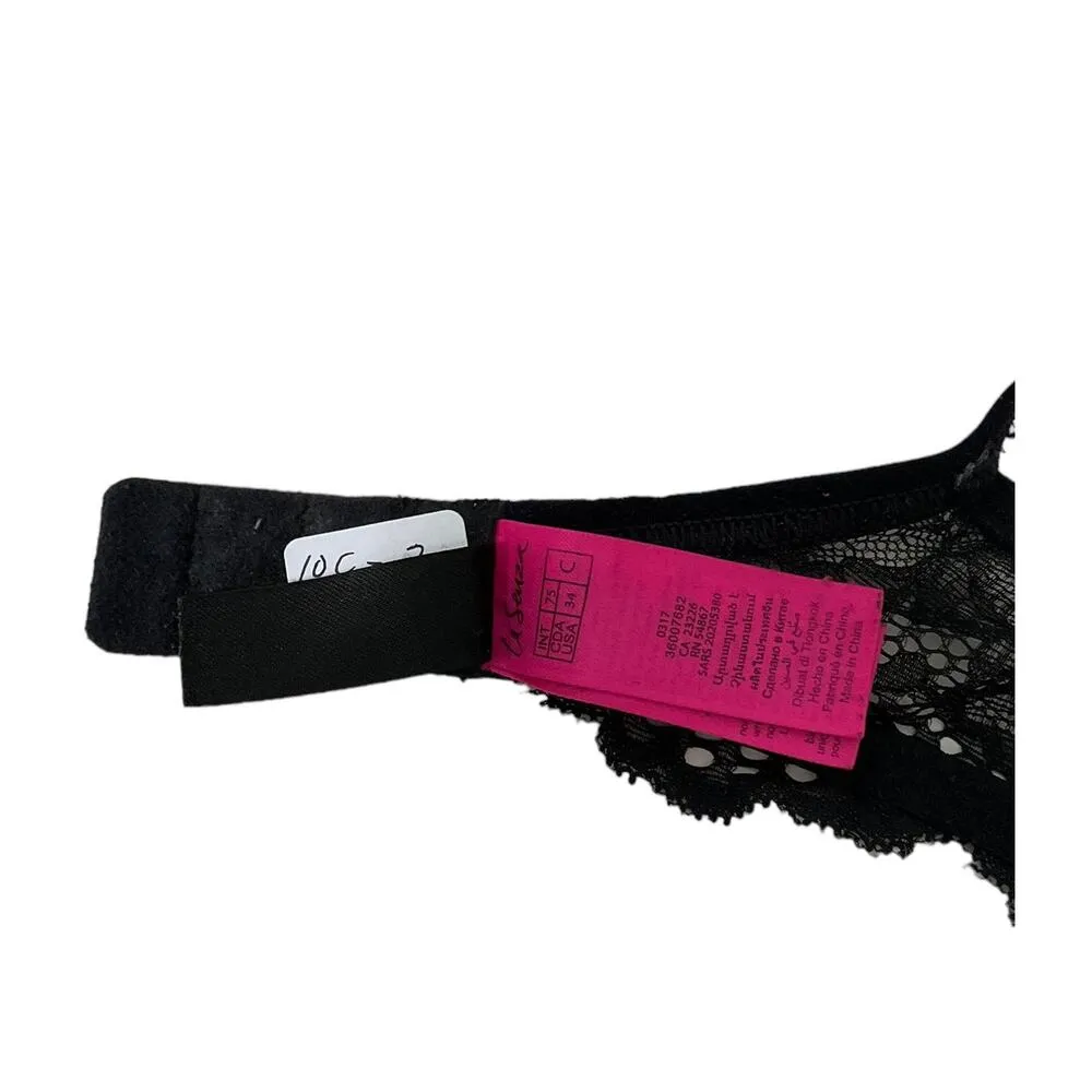 La Senza Black Underwired Bra Size 34C | 10C-2 - Image 2