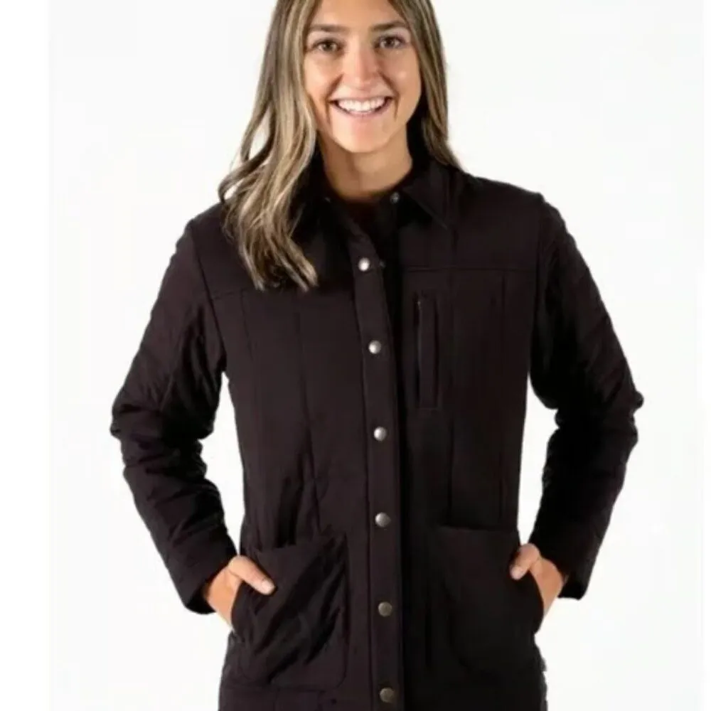 Wild Rye NWT Imogene shacket black bean XS - Image 2