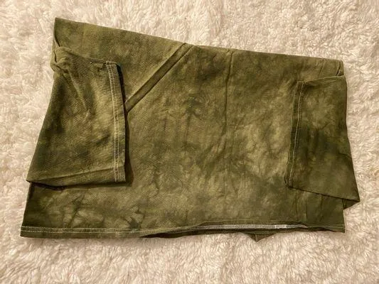 Tie Dye Graphic Tee Green Size XL - Image 3