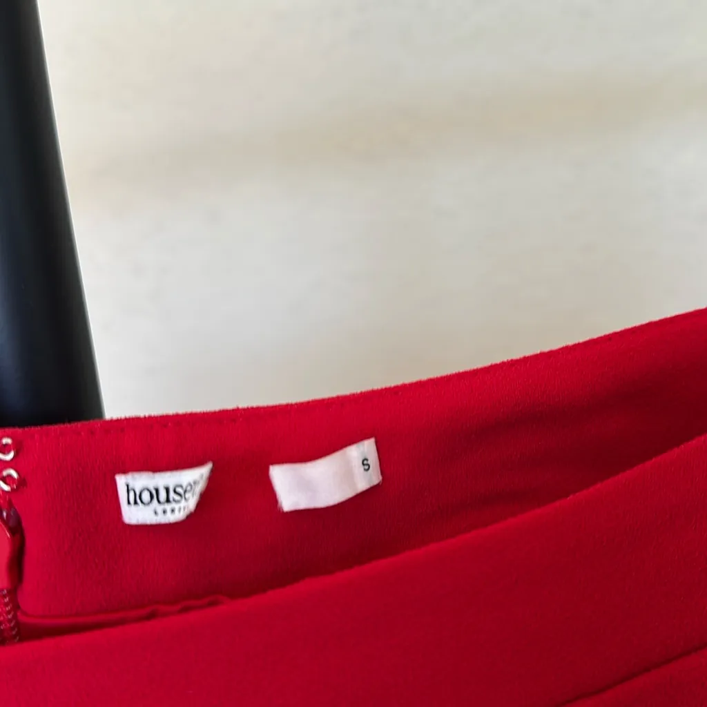 HOUSE OF CB Martinez Red Rose Maxi Skirt‎ NWOT size S - Image 6