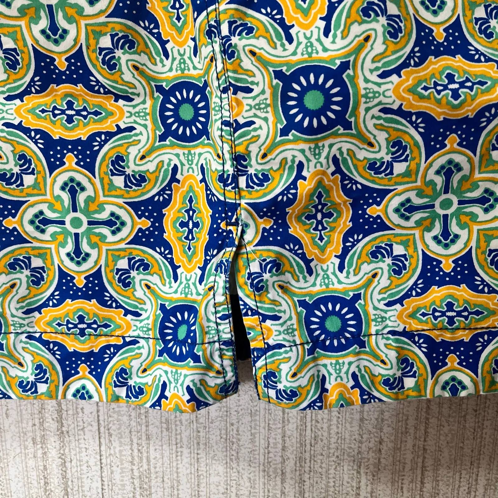 Old Navy Blue And Yellow‎ Skirt Size 14 - Image 6