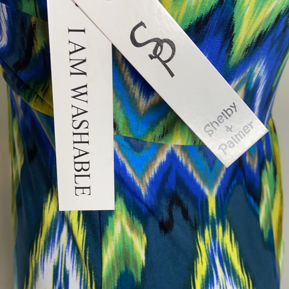 Woman’s Blue Bohemian Maxi Dress Size 10 - Image 4