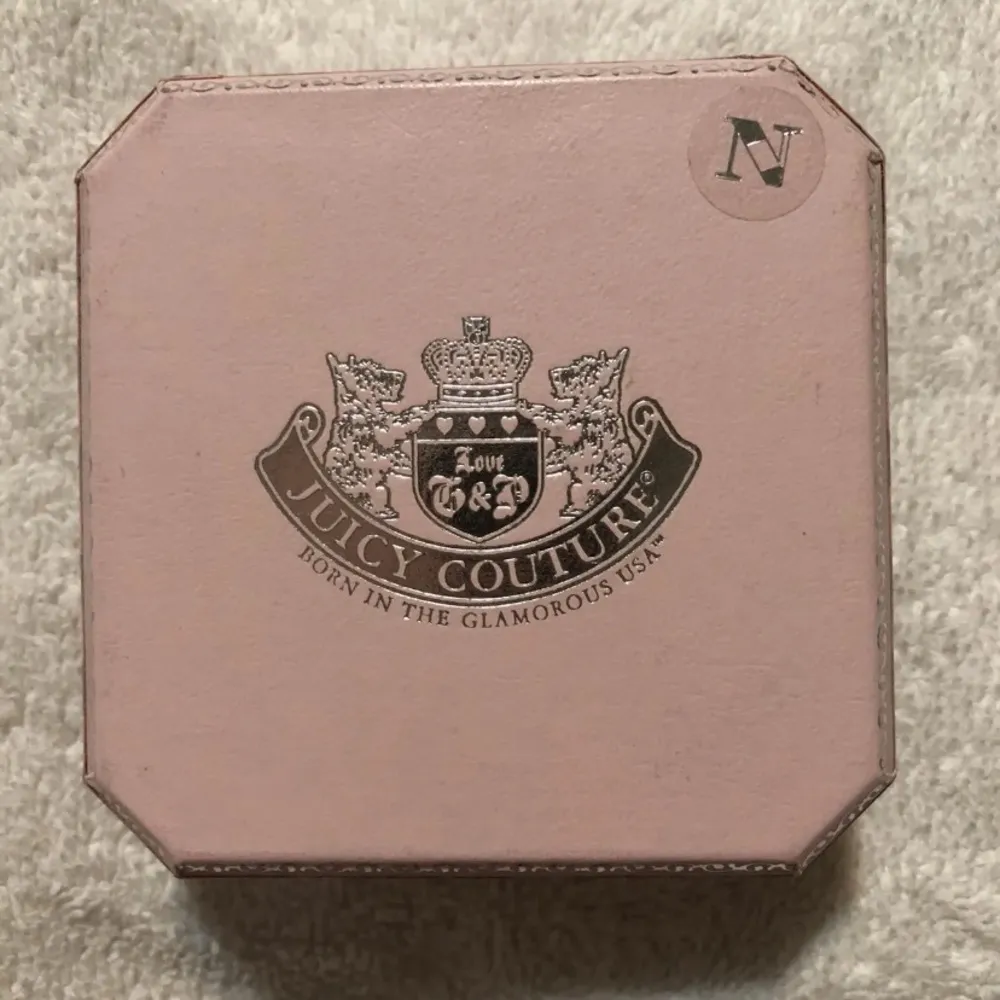 Rare Retro Juicy Couture Pam & Gela Silver “N” Initial Charm Wish Necklace New - Image 3