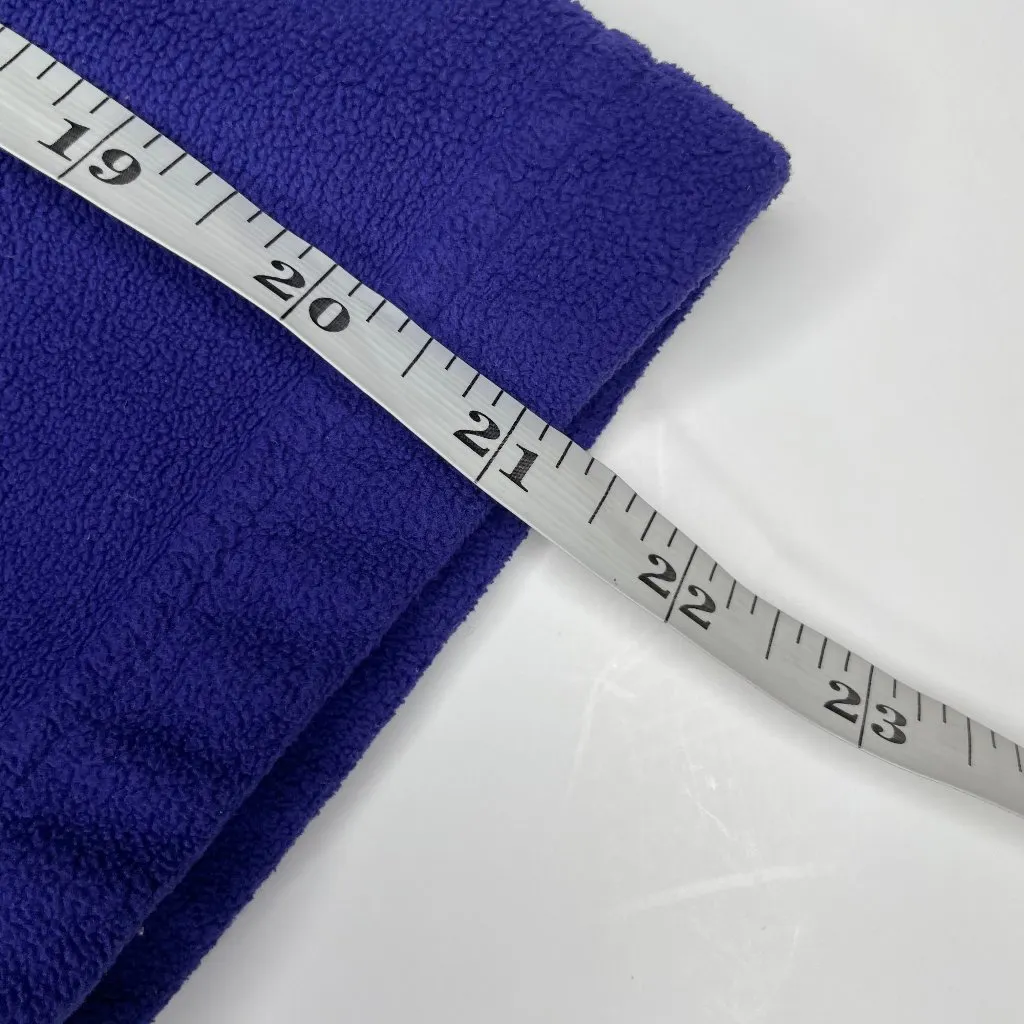 Cheressi Vintage Purple Fleece Tie Wrap Robe Housecoat Cozy Comfy Winter Sz Sm - Image 7