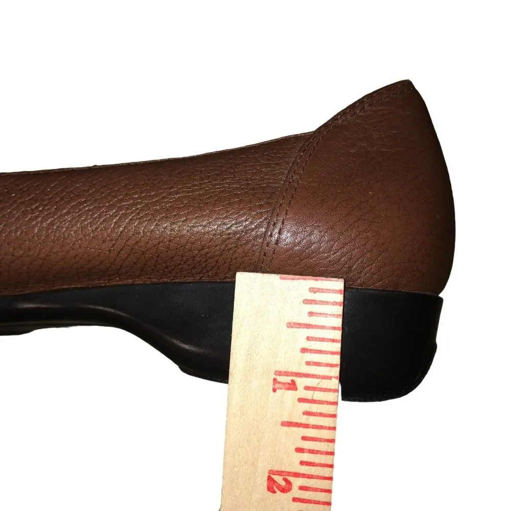 Bare Traps Patti Leather Shoes Womens 10M Used Brown Tan - Image 10