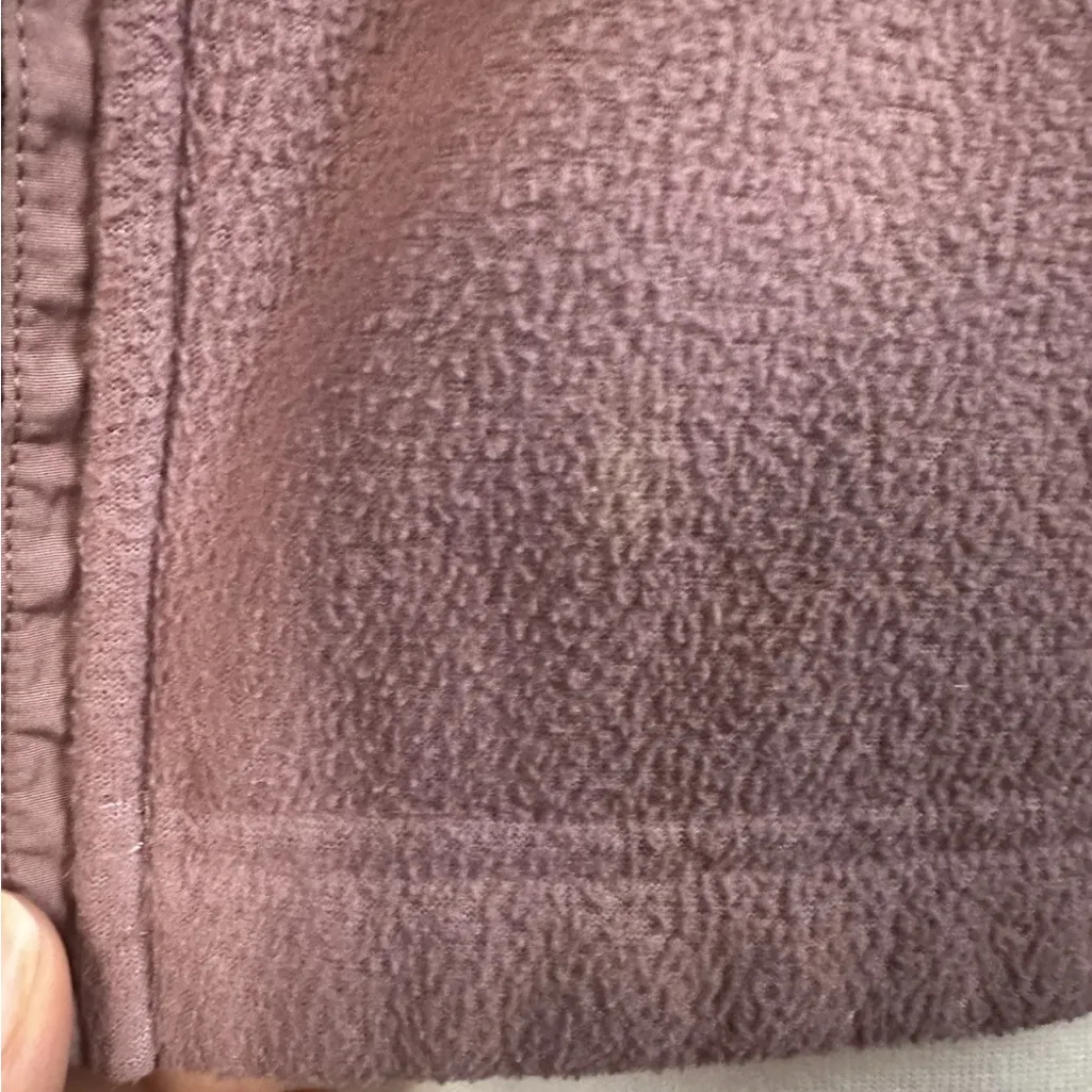 Patagonia Women's Medium Synchilla Fleece Full Zip Sun Bleach Spots See Pictures - Image 3