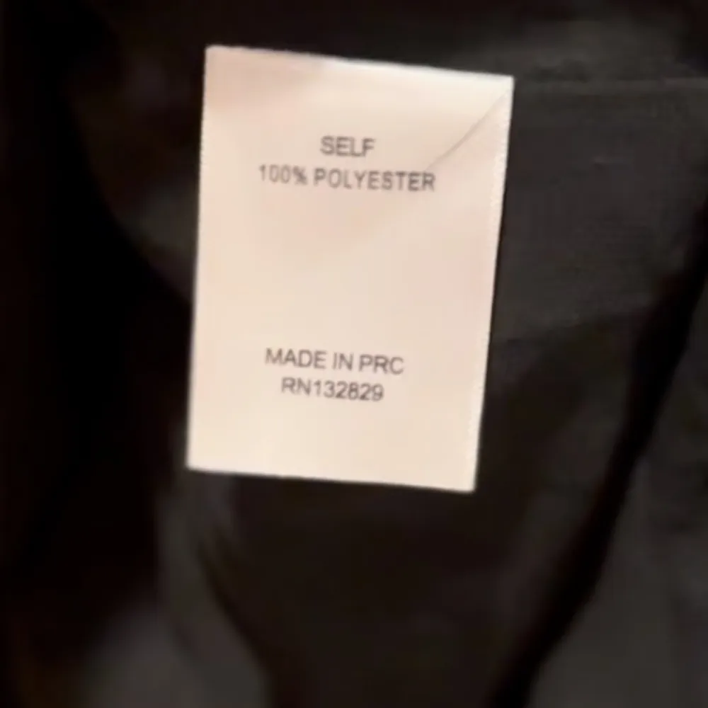 LPA FLORAL ROMANTIC WHIMSY GOTH BLACK BLUE COLD SHOULDER RUFFLED LONG SLEEVE TOP - Image 8