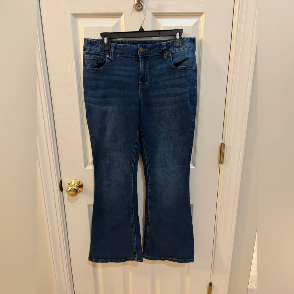 m jeans by maurices™ Classic Flare Mid Rise Jean 10 Short - Image 3