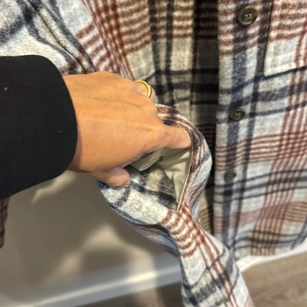 Zara plaid Coat - Image 7