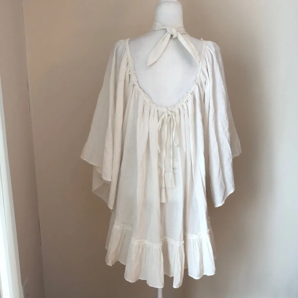 Free People Giving Us Sass Tunic Ivory - Image 8