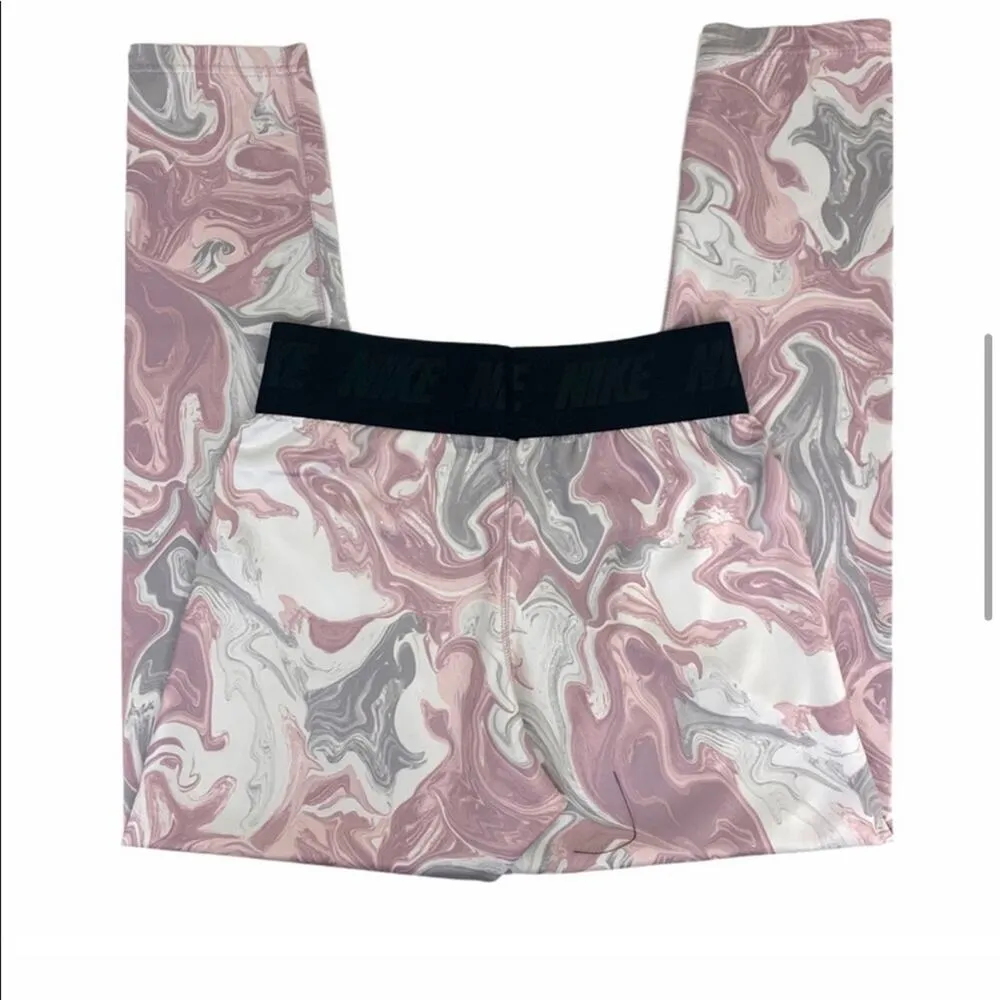 Nike pink marble leggings - Image 5