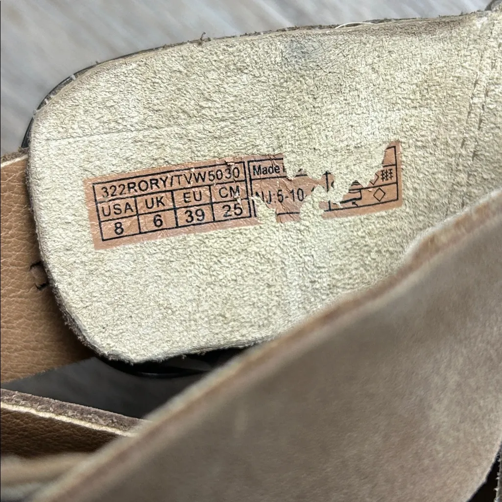 Vionic Tan Ankle Boots with Buckle Detail - Image 11