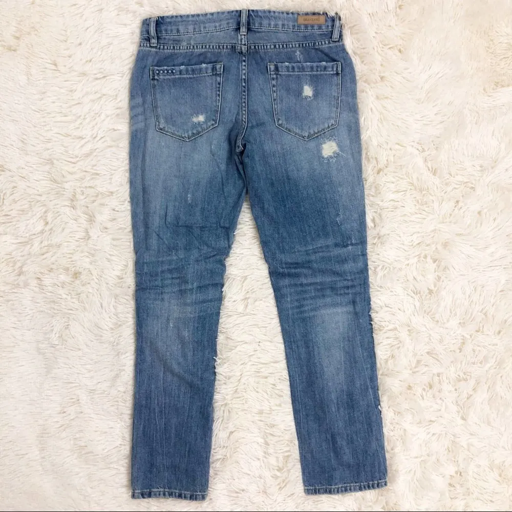 Blank NYC Distressed Studded Cropped Jeans Size 25 - Image 11
