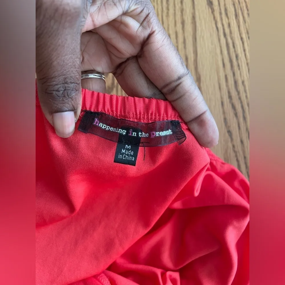 Happening in the present sheer maxi skirt with side slit size medium - Image 8