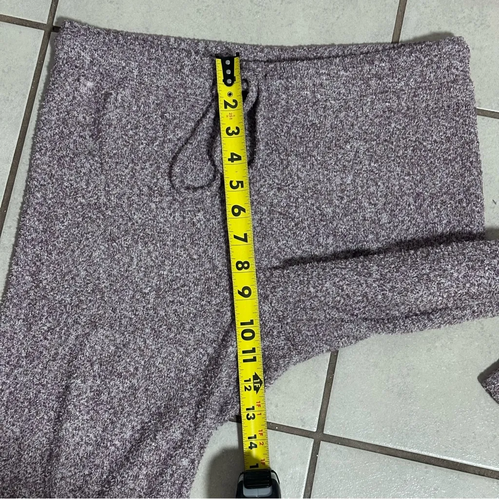 Express Women Maroon/Red Drawstring Sweatpants size M. - Image 9