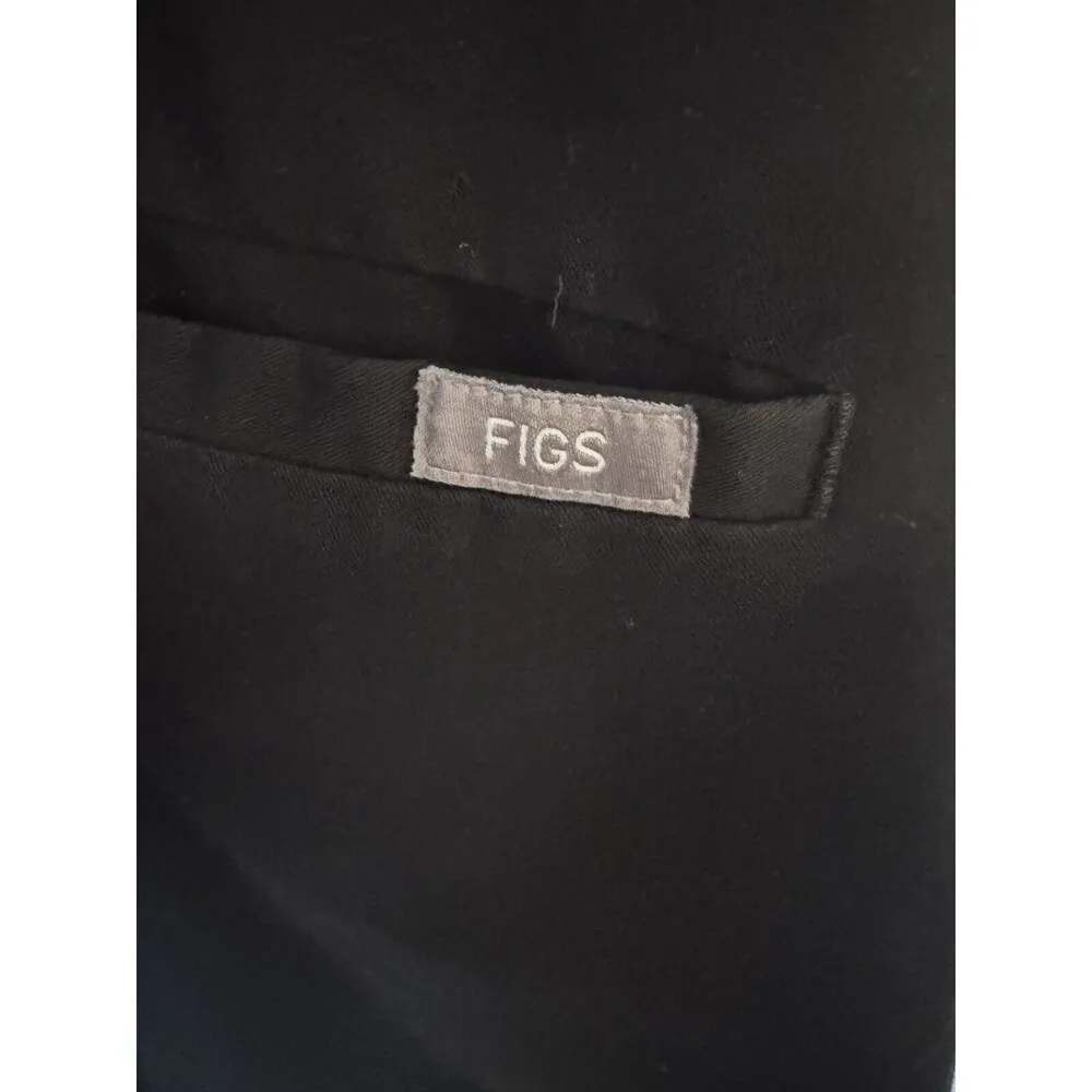 FIGS Technical Collection Women’s Scrub Top Black Size XXL Medical Nurse Doctor - Image 4