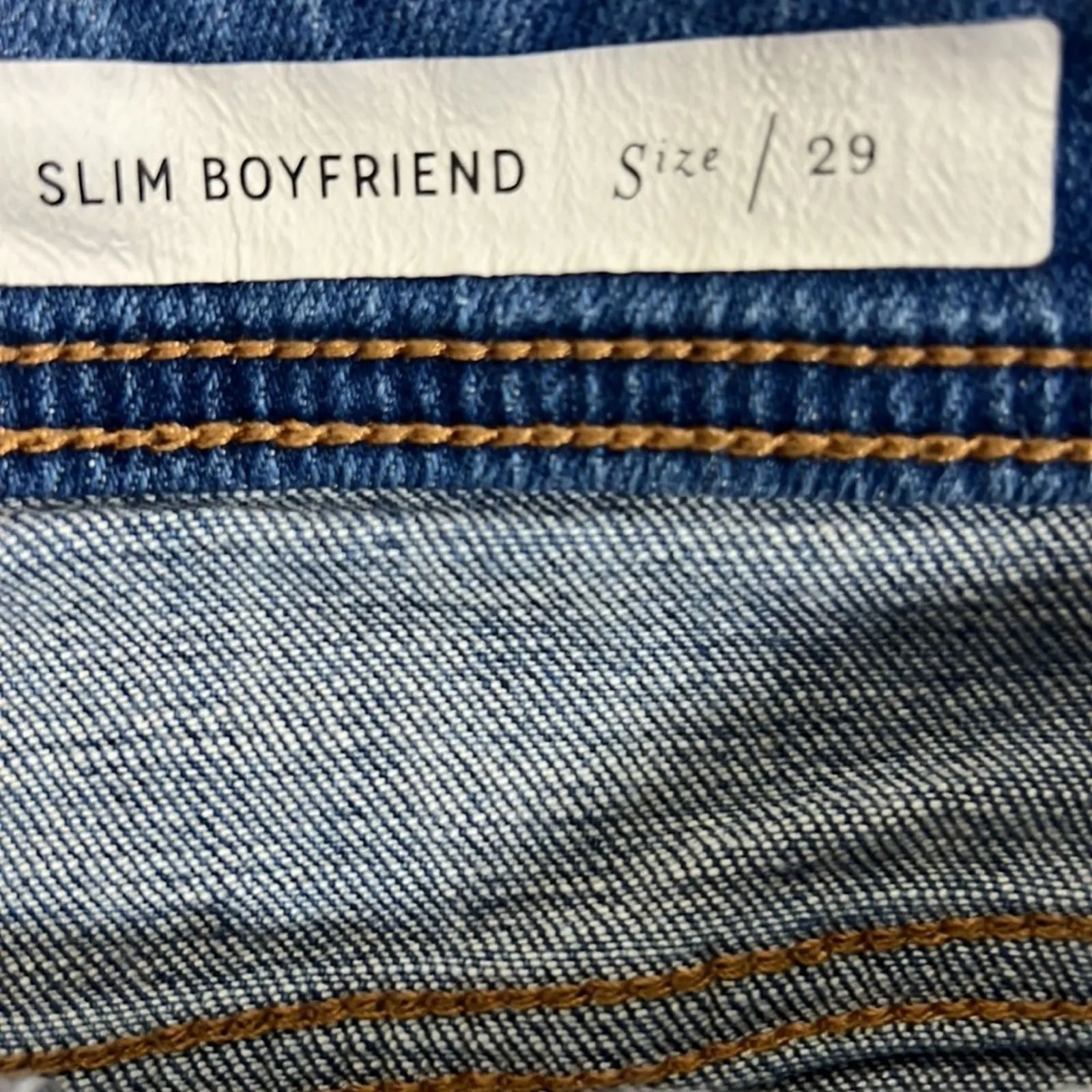 Pilcro and the Letterpress Distressed Patchwork Jean Shorts Medium Wash Size 29 - Image 7