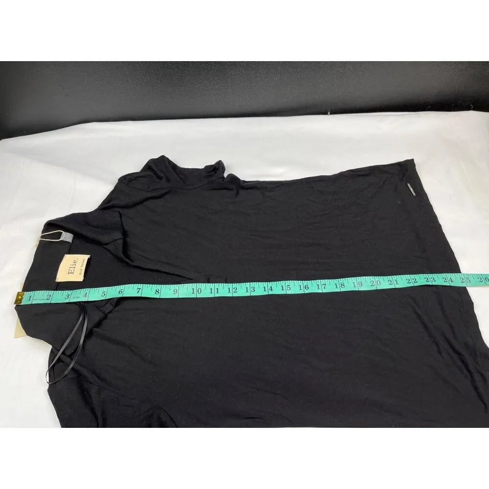 Elie Tahari Women's Black Shirt/Polo Sz S/P SKU 4203 - Image 11