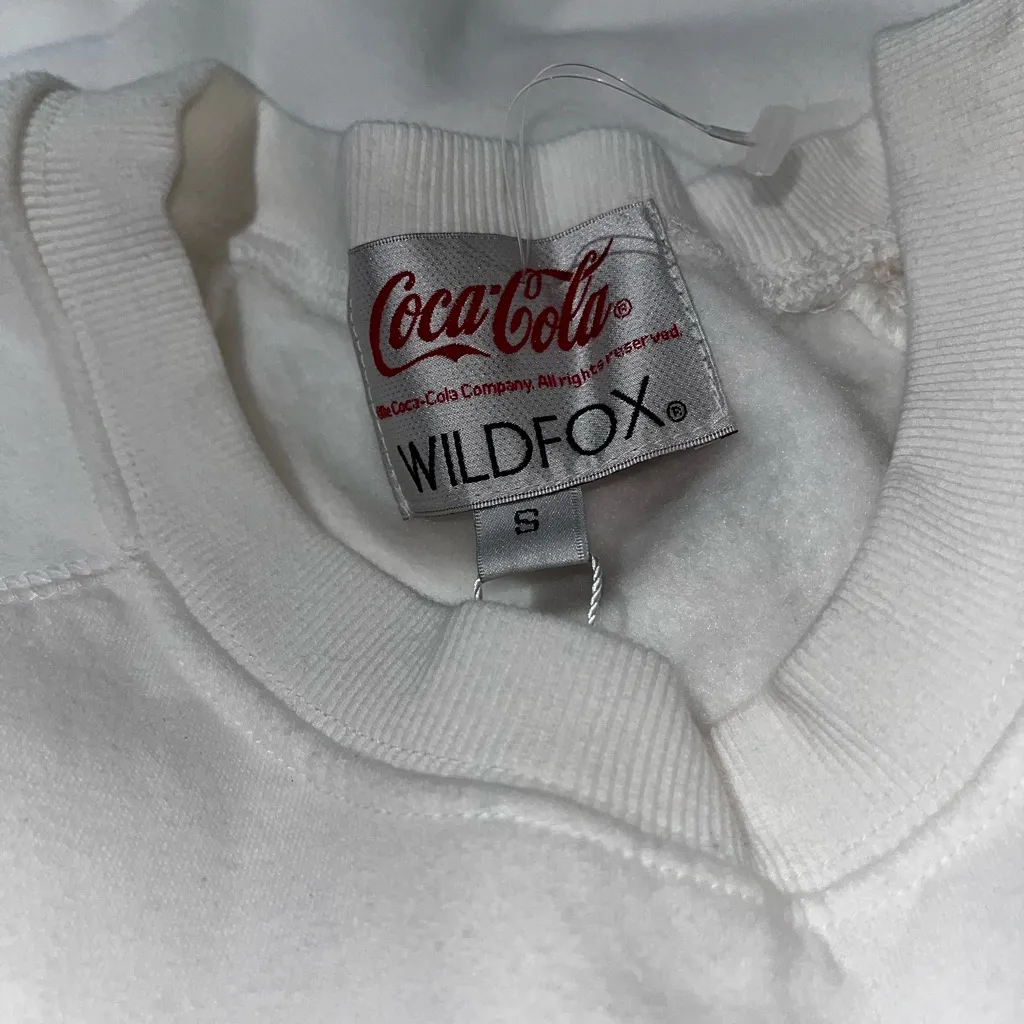 NWT Wildfox Sparkling Holidays Sweatshirt Oversized Small - Image 10