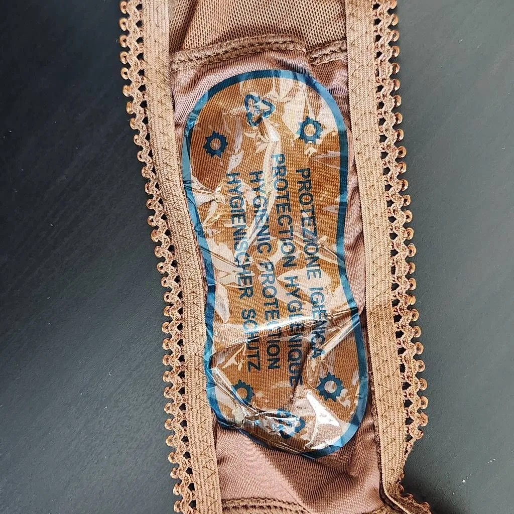 Frederick's of Hollywood Cocoa Sexy Sheer Mesh Bodysuit Size Medium NWT - Image 9