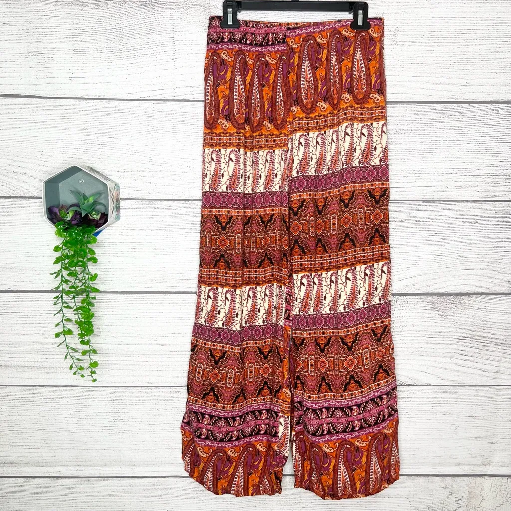 Ambiance Apparel Bohemian Multicolor Wide - Image 8