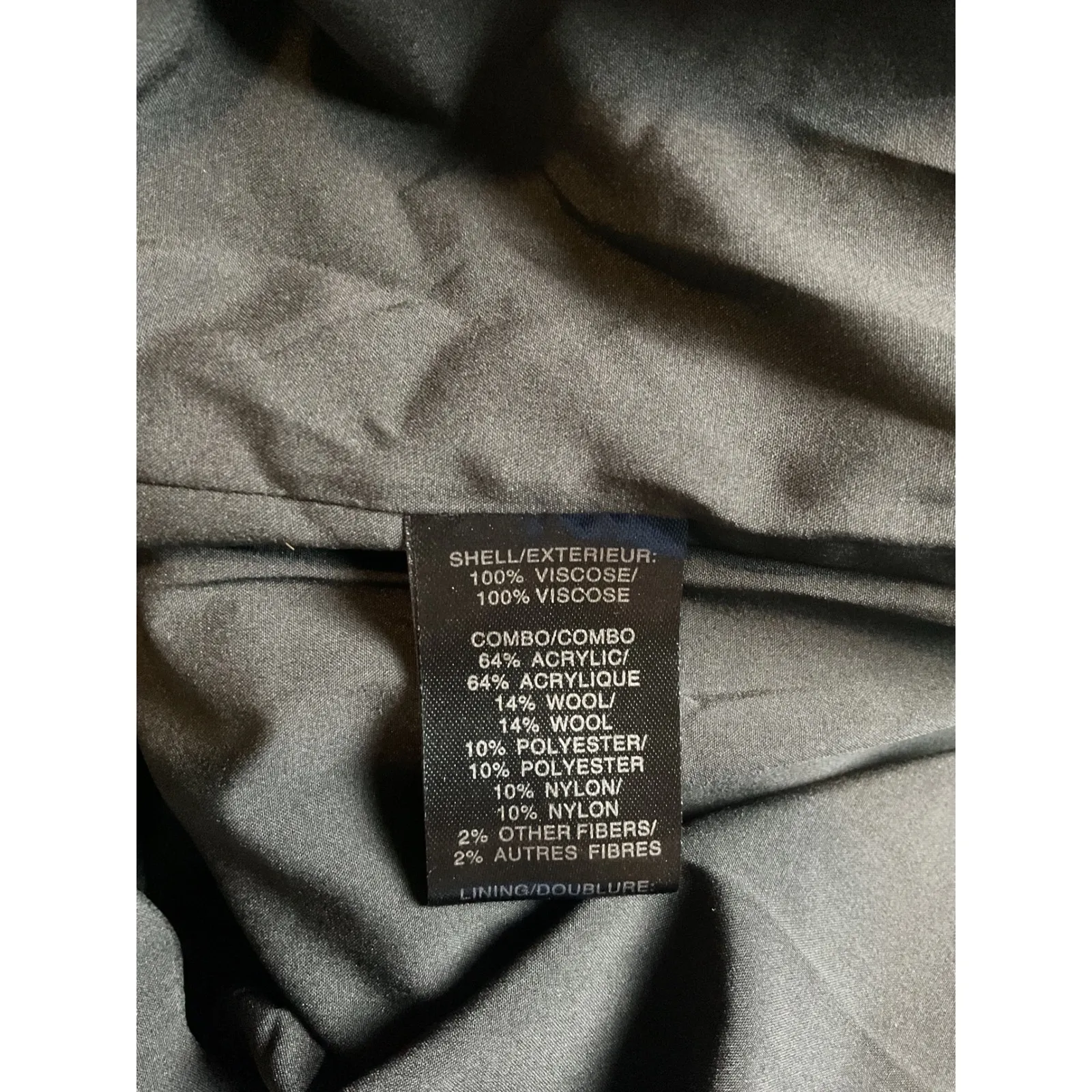 Badgley Mischka Women's Brown Tweed Skirt Suit Set‎ Cowl Neck Long Sleeve 12 - Image 8