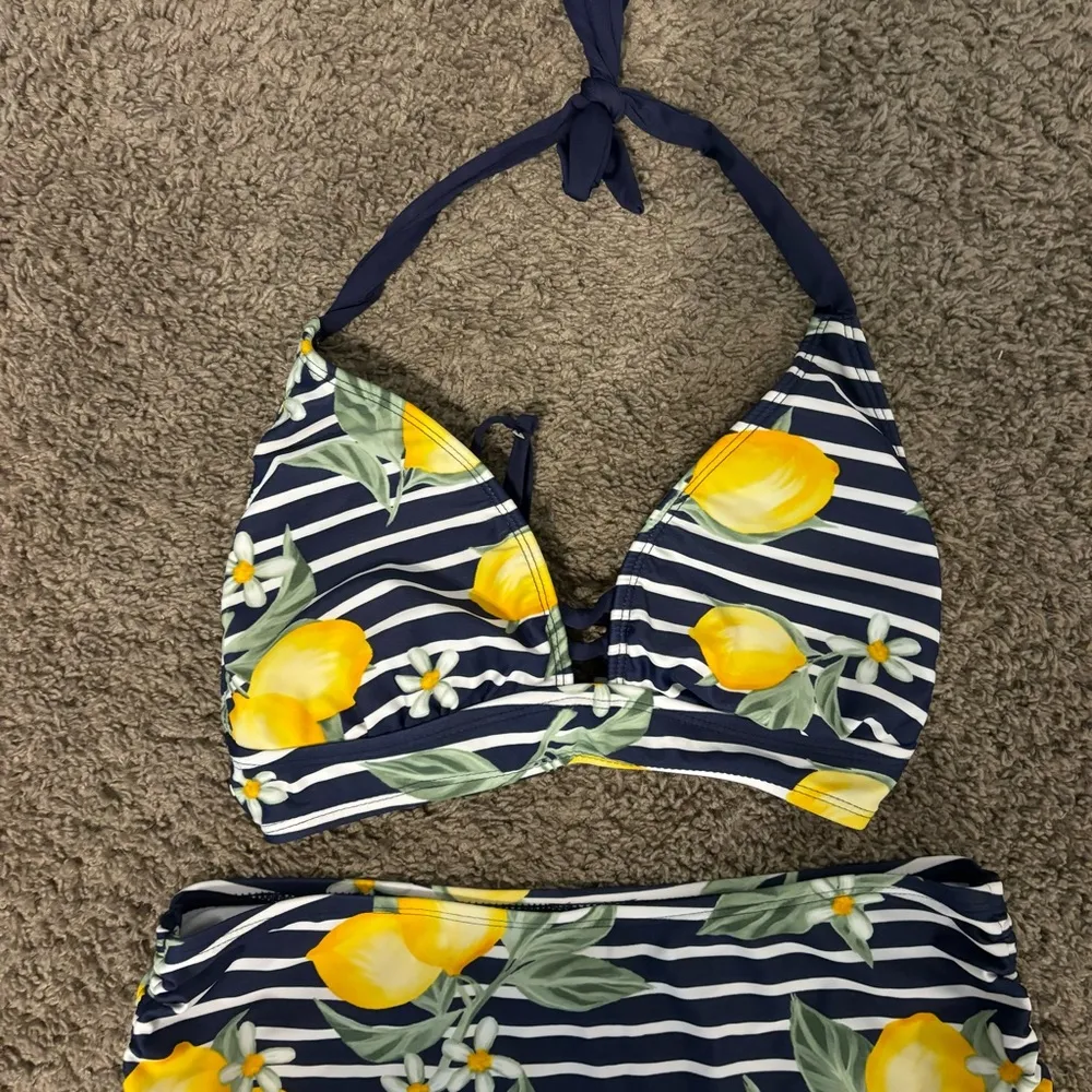 Kona Sol Lemon Bikini Set - Image 3